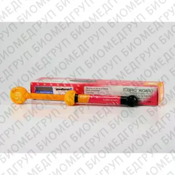 GC Gradia Direct Syringe ANTERIOR A3 светоотверждаемый реставрационный гибридный композит, 4 г.