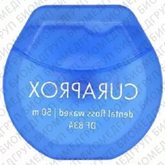 CURAPROX DENTAL FLOSS нить зубная, мятная, 50 м.