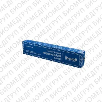 Bausch BK 09 артикуляционная бумага двусторонняя Iформы синяя