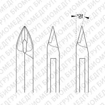 DP511R  кусачки для проволоки диаметром до 0,4 мм, серия Durotip, длина 115 мм