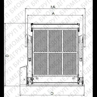 Подъемная платформа для инвалидного кресла iCLASS