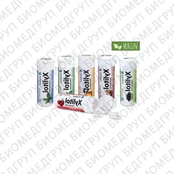 Жевательная резинка с ксилитом Xylitol Chewing Gum 30 шт, Apple Яблоко