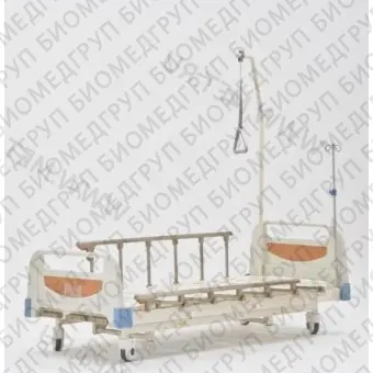 Медицинская кровать с механической регулировкой по высоте