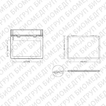 Slim Pad PRO Stains  зуботехническая палитра для композита, красок, керамики