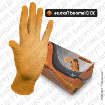 Перчатки хозяйственные универсальные EDUO Orange
