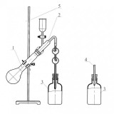 Дистиллятор стеклянный для определения мышьяка, 250 мл, 1 шт., Россия, 1426