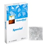 Гетерологичный перикард с коллагеном OsteoBiol Special X-Fine 1 мембрана 30х30 мм 0.2 мм.